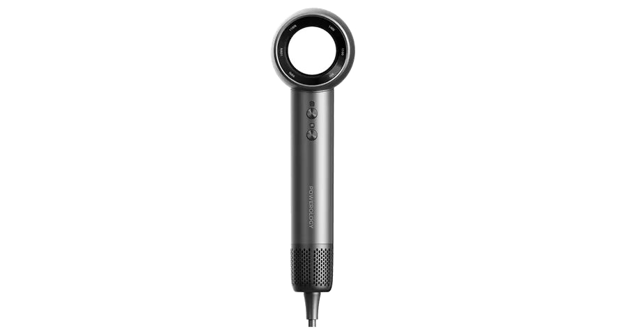 Powerology lonFusion Hot & Cold Hair Dryer - Gray