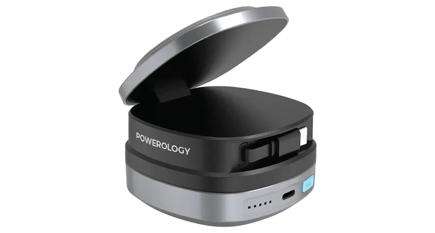 Powerology Lyons 10000mAh Power Bank - Black