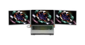 Powerology Portable Dual Screen Monitor - Gray