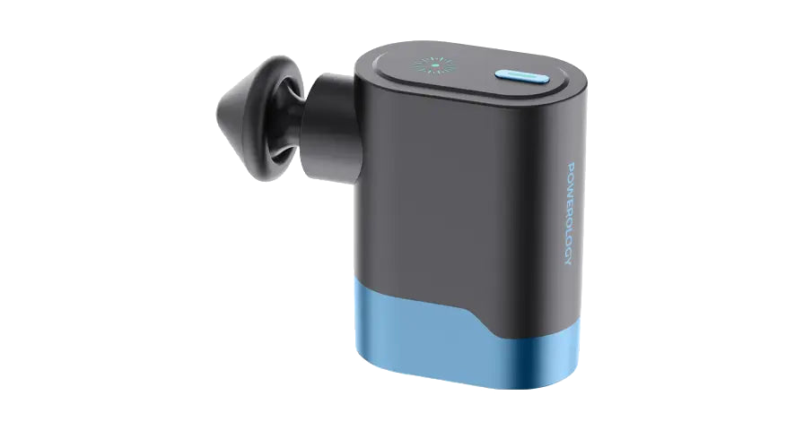 Powerology Ultra-Mini Travel Massager - Black