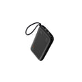 Porodo Blue Power Bank 10000mAh ( Dual USB-A Output + Type-C & Micro USB Input ) - Black