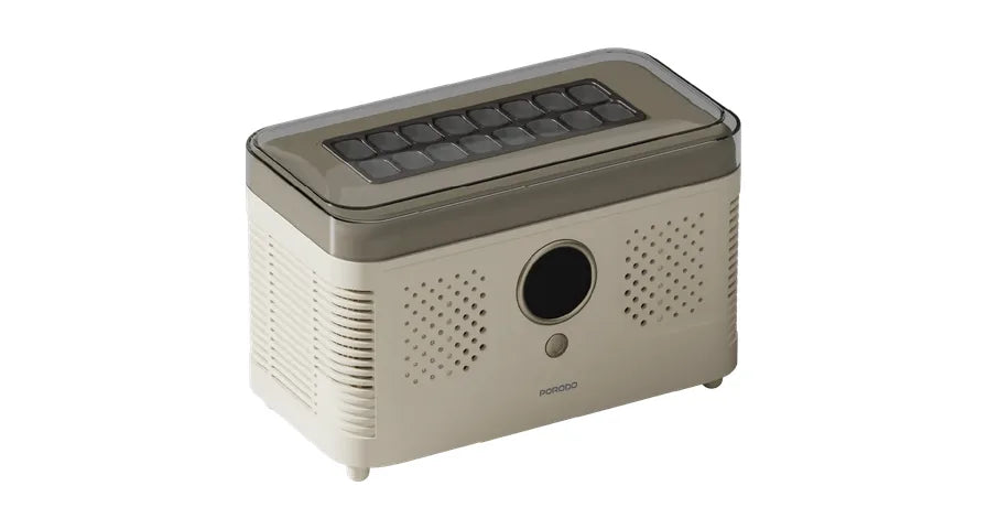 Porodo Lifestyle Frostiq Portable Ice Cube Maker - Beige