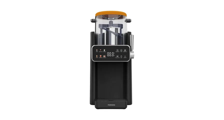 Porodo Lifestyle Frapp� Ice Cream & Slushie Maker with Multi-Texture Ice Maker - Black & Orange