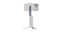Porodo Malibu Selfie Stick with Tripod and Bluetooth Shutter Button - White