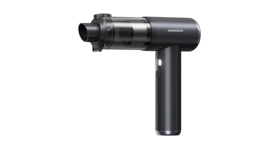 Porodo Tornado Pro Air Duster & Vacuum Cleaner With Detachable Nozzles - Gray