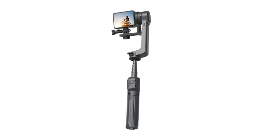 Porodo 2-Axis Gimbal Stablizer - Black