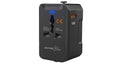 Porodo Blue Dual Port Universal Charger - Black