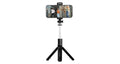 Porodo Blue FlexiTripod Selfie Stick with Foldable Tripod - Black