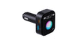 Porodo Dual Microphone FM Transmitter & Charger - Black