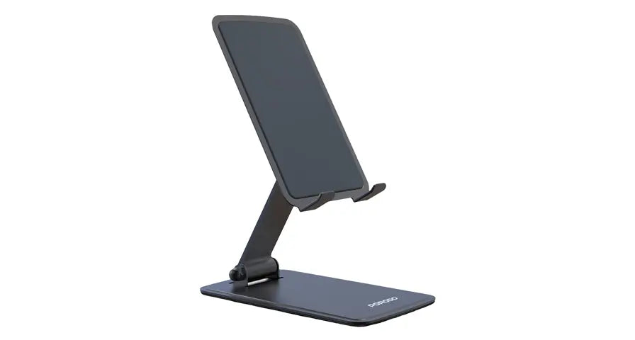 Porodo Foldable Desktop Stand with Anti-Slip Base - Gray