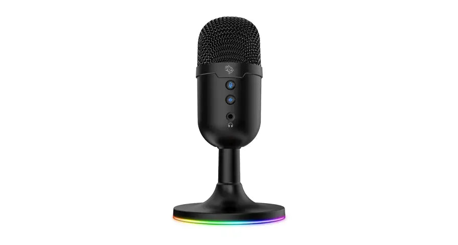 Porodo Gaming Omni-Directional USB Microphone - Black