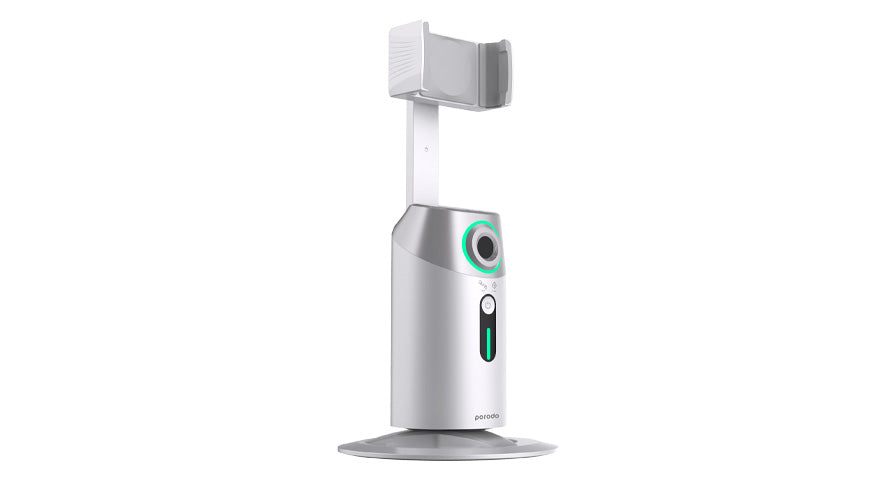 Porodo Gimbal with AI Face tracking Gesture Recognition with Remote Controller