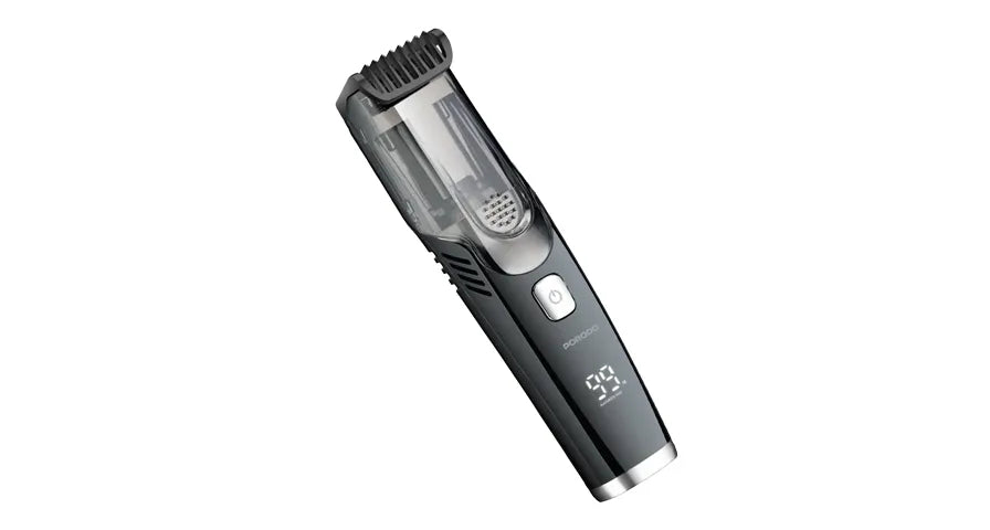 Porodo Lifestyle Air Suction Beard & Body Trimmer - Black
