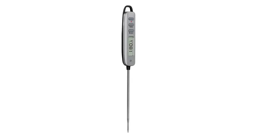 Porodo Lifestyle Digital Meat Thermometer with 180� Auto-Rotating - Silver