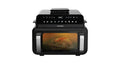 Porodo Lifestyle Flexi Cook Pro Indoor Grill, Pizza Oven, Air Fryer - Black