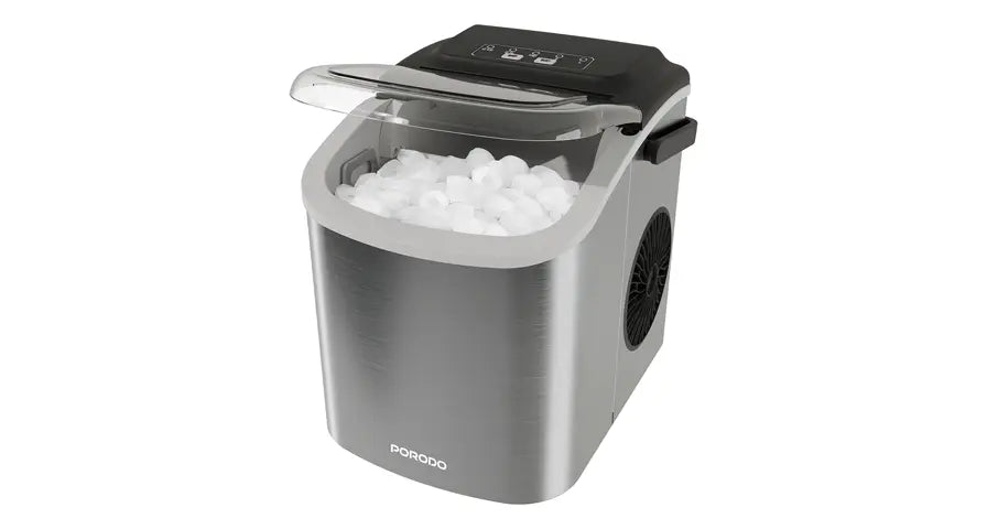 Porodo Lifestyle Instant Bullet Ice Maker - Silver