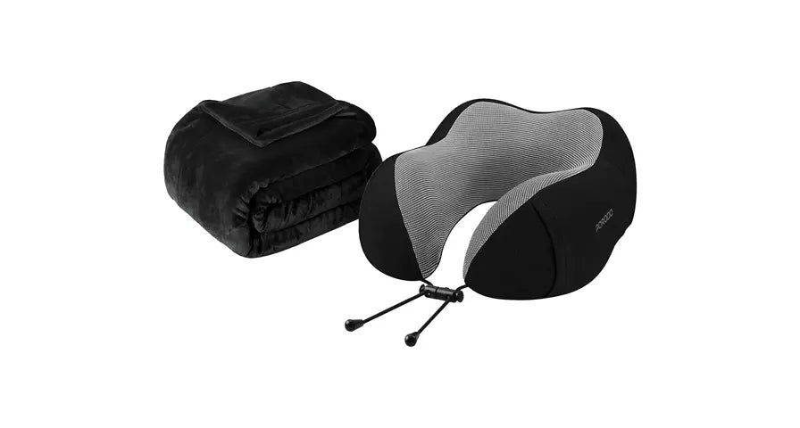 Porodo Lifestyle Travel Comfort Duo - Black