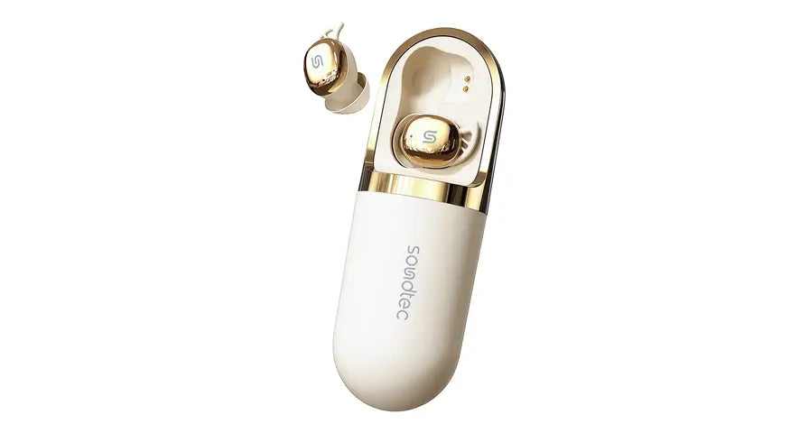 Porodo Soundtec Dream TWS Earbuds with Massage Function - Beige
