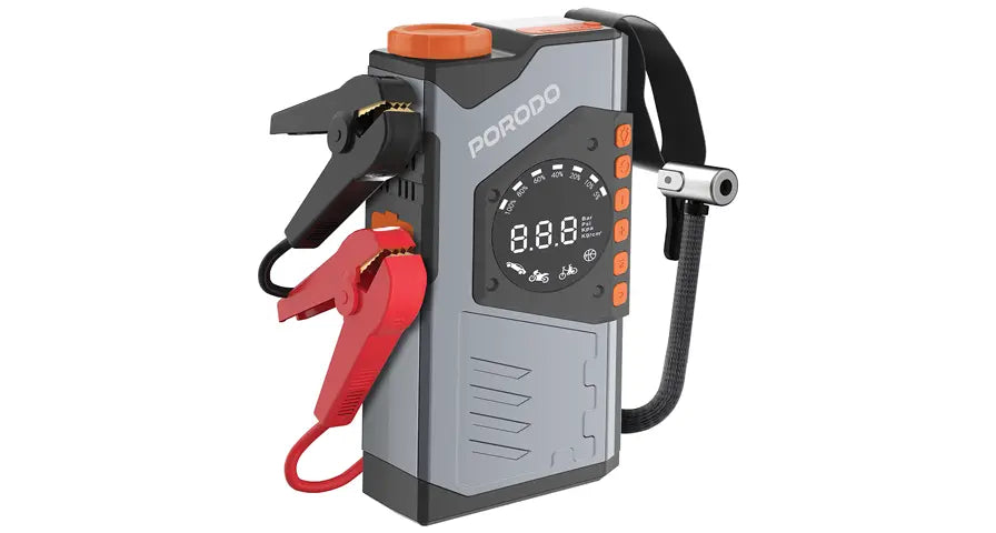 Porodo VoltBoost 10000mAh Compact Utility Tool - Gray