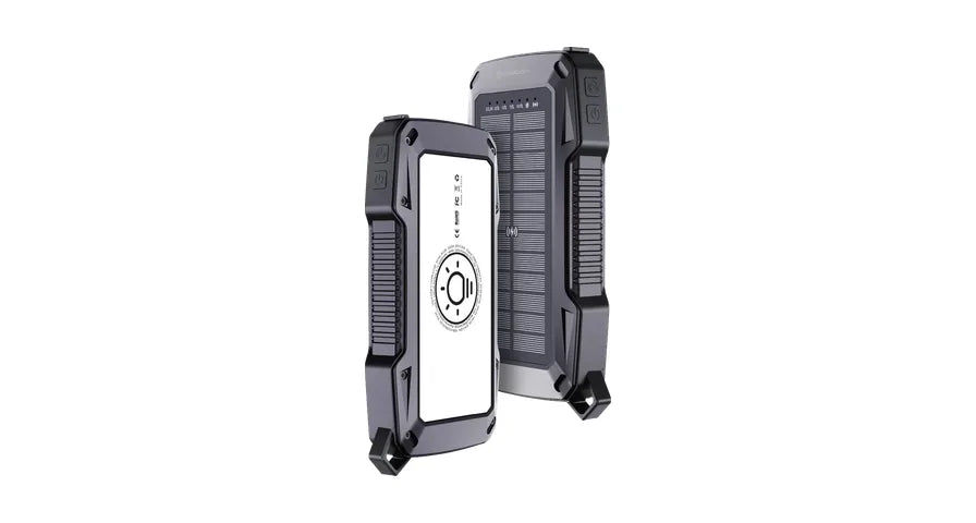 Powerology Helio Lux 40000mAh Solar Power Bank - Black