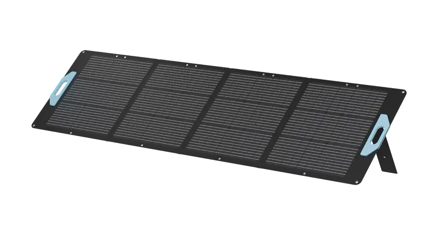 Powerology 200W Monocrystalline Portable Solar Panel - Black
