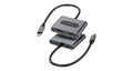 Powerology 4-In-1 USB-C Multi-Function Hub - Gray