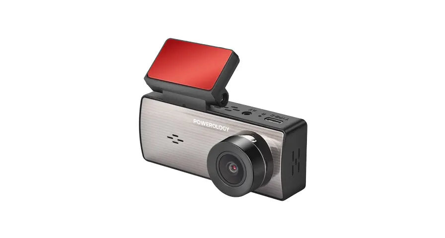 Powerology Dual Recording Dash Camera - Black