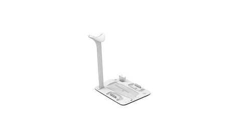 Porodo Gaming PS5 Slim Stand With Magnetic Charger - White