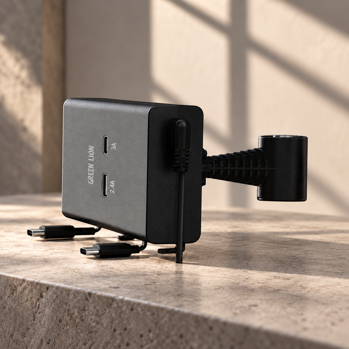 GLION BACKSEAT CAR CHARGE — GREY Studio editorial
