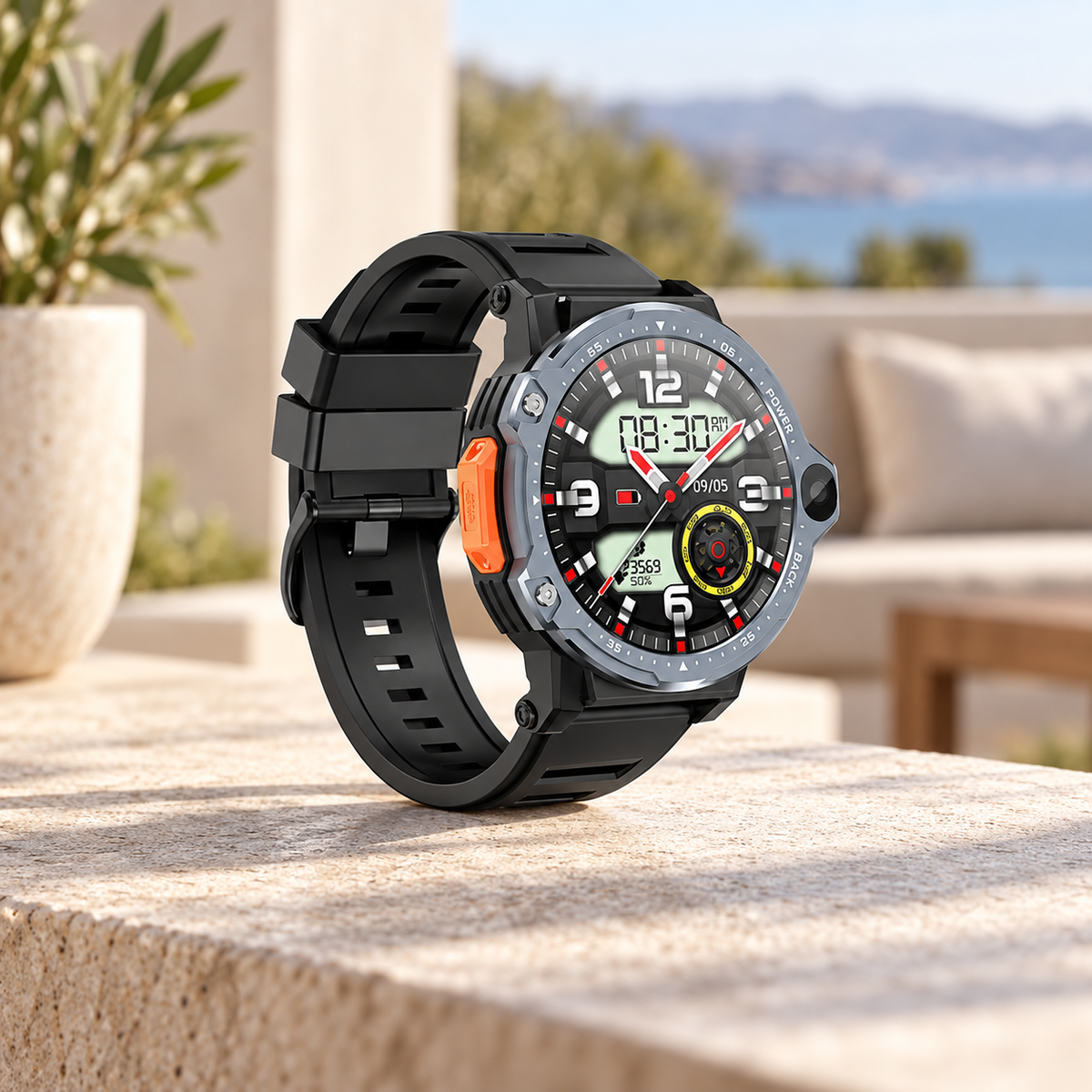 GLION G-MATE WATCH 187112 — GREY Studio lifestyle