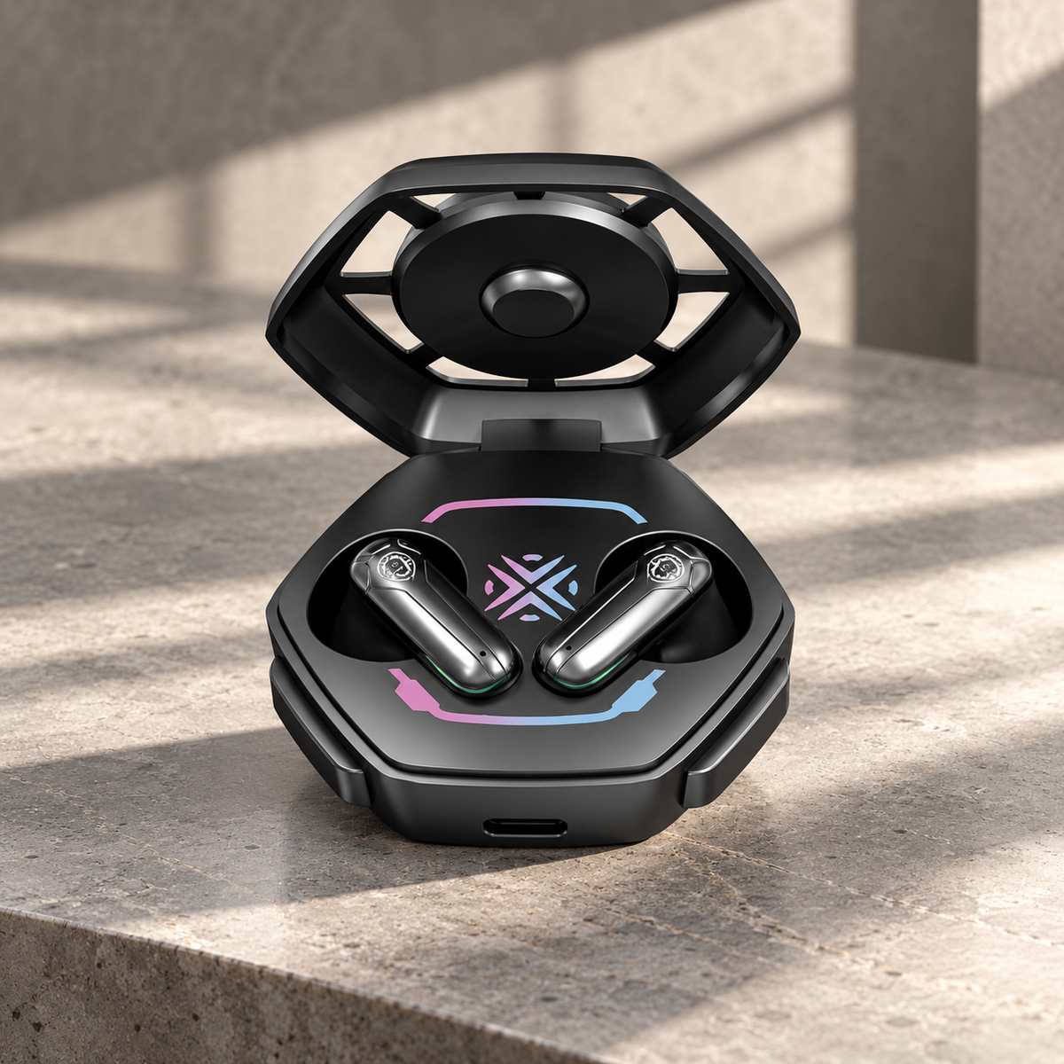 GLION NITRO EARBUDS 19096 — GREY Studio editorial
