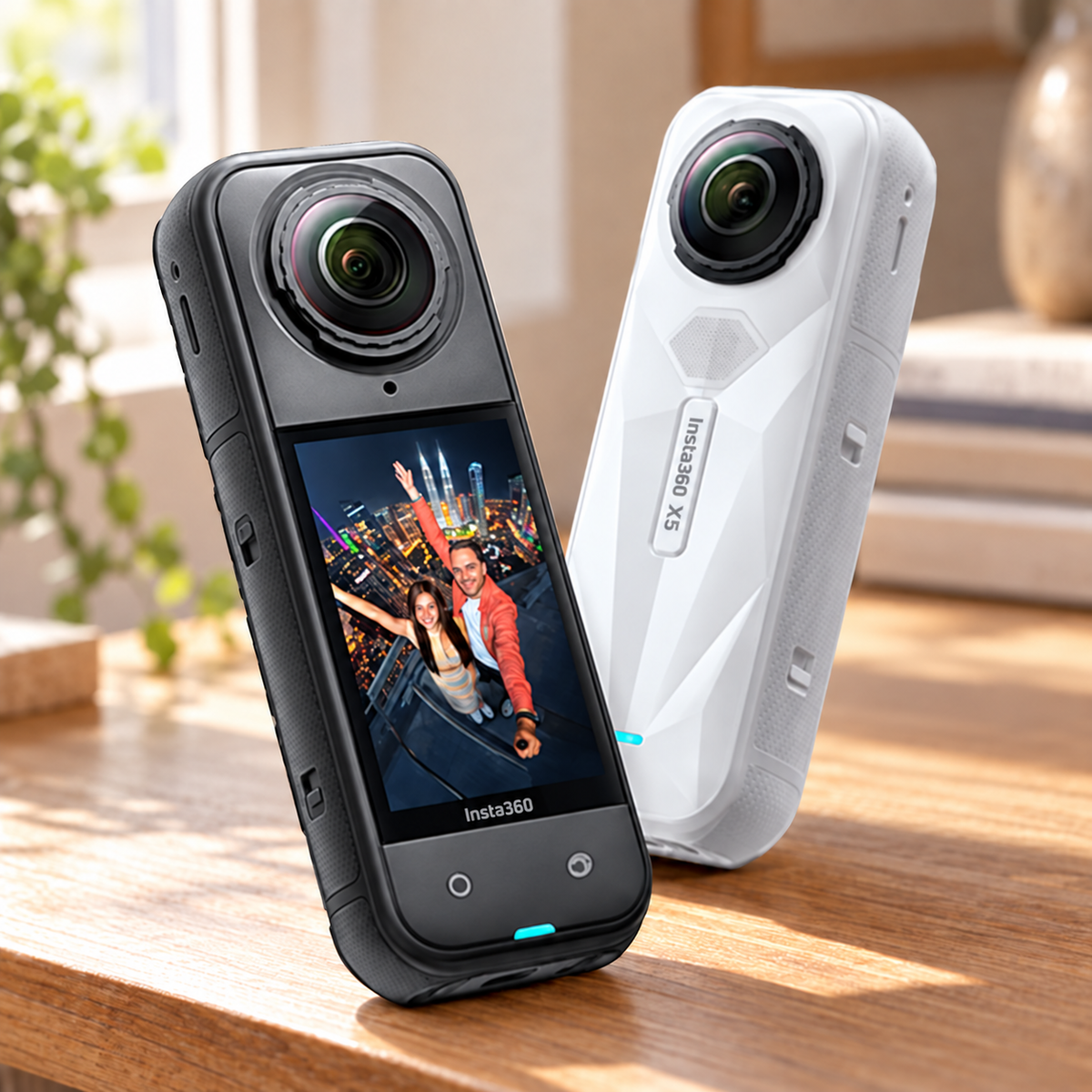 INSTA 360 X5 360 ACTION C — GREY Studio lifestyle