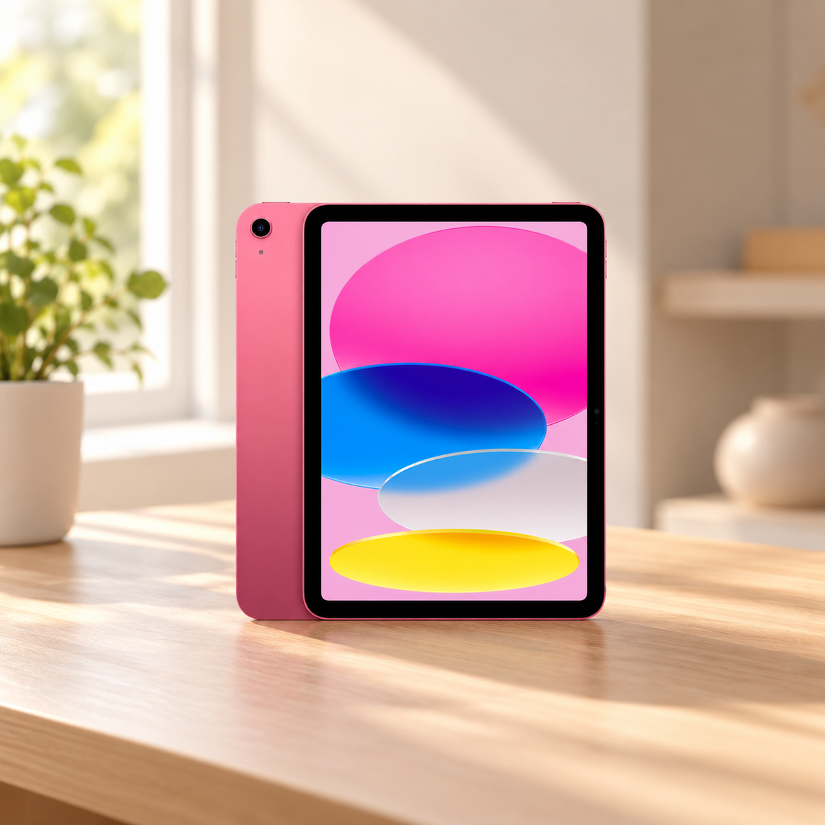 IPAD 11 128 GB PINK WIFI — GREY Studio lifestyle