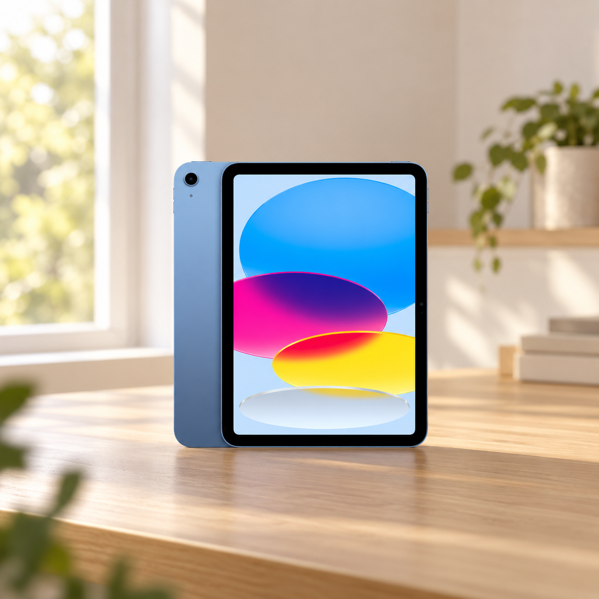 IPAD 11 128 GB WIFI BLUE — GREY Studio lifestyle