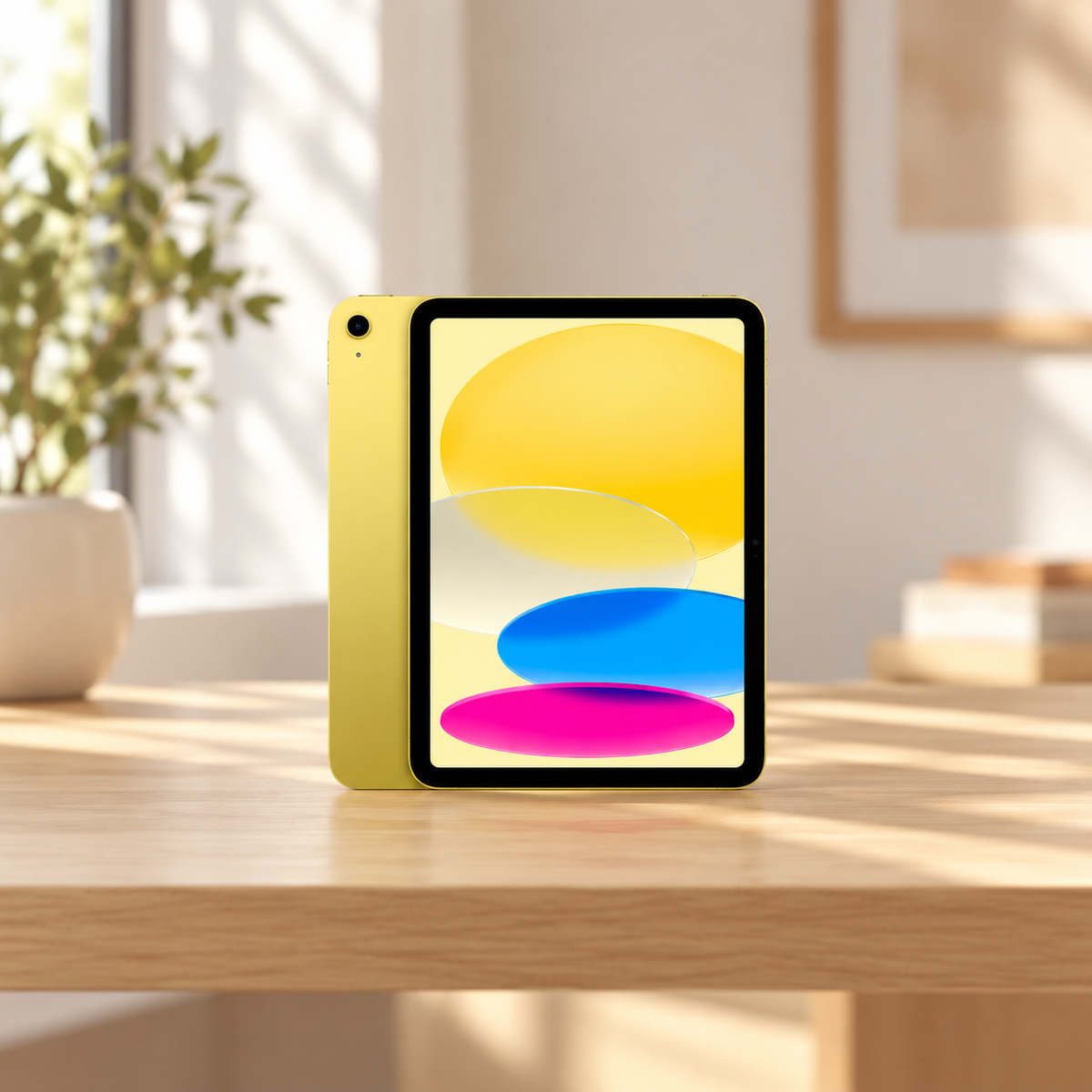 IPAD 11 128 GB YELLOW — GREY Studio lifestyle