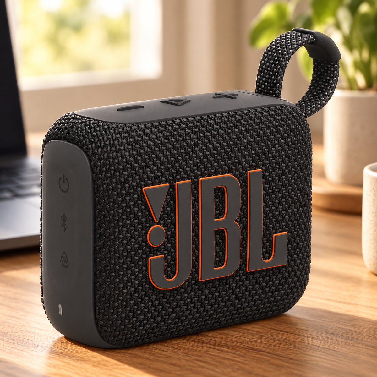 JBL GO4 SPEAKER — GREY Studio lifestyle