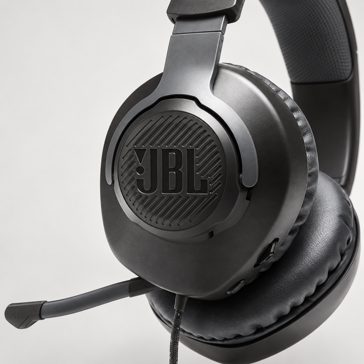 JBL Q100 GAMING HEAD SET — GREY Studio detail
