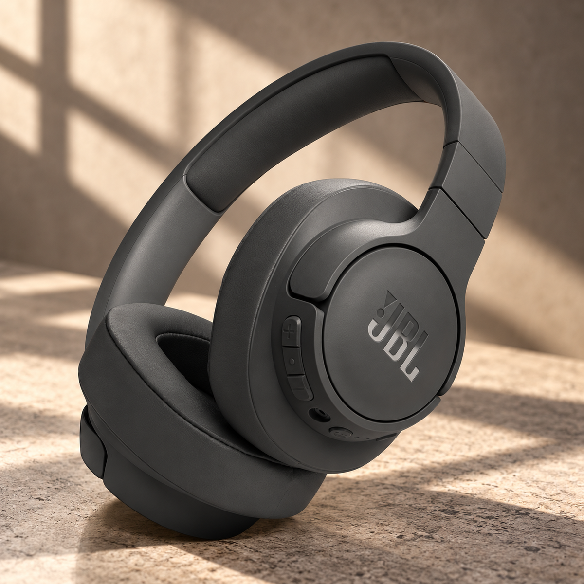 JBL T770 NC HEADPHONE — GREY Studio editorial