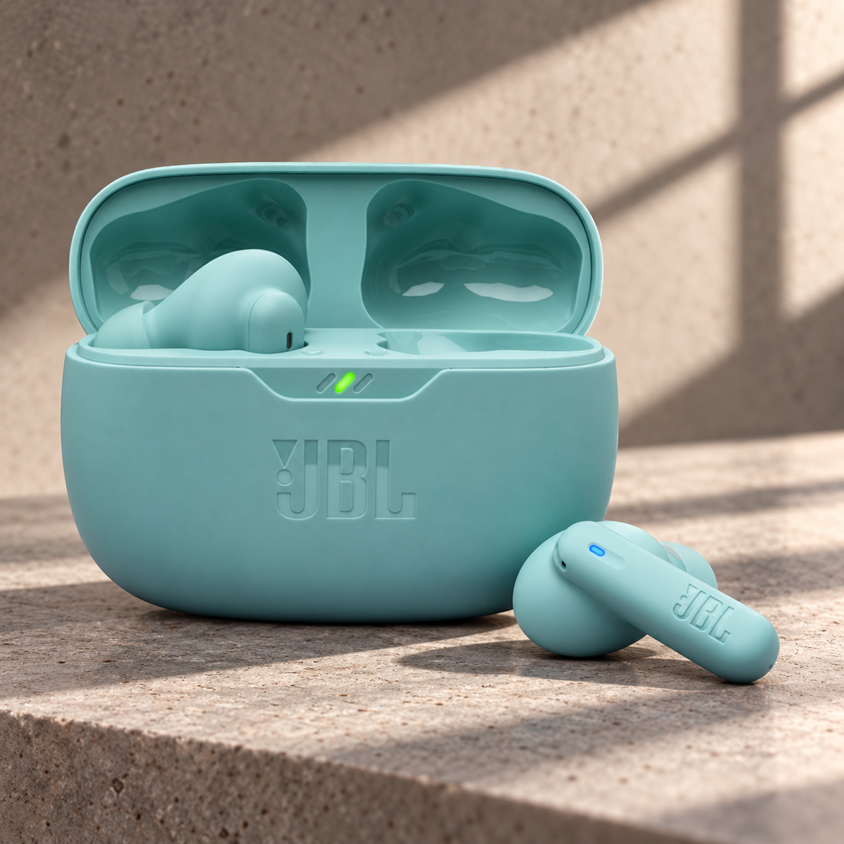 JBL WAVE BEAM 2 EARBUDS — GREY Studio editorial
