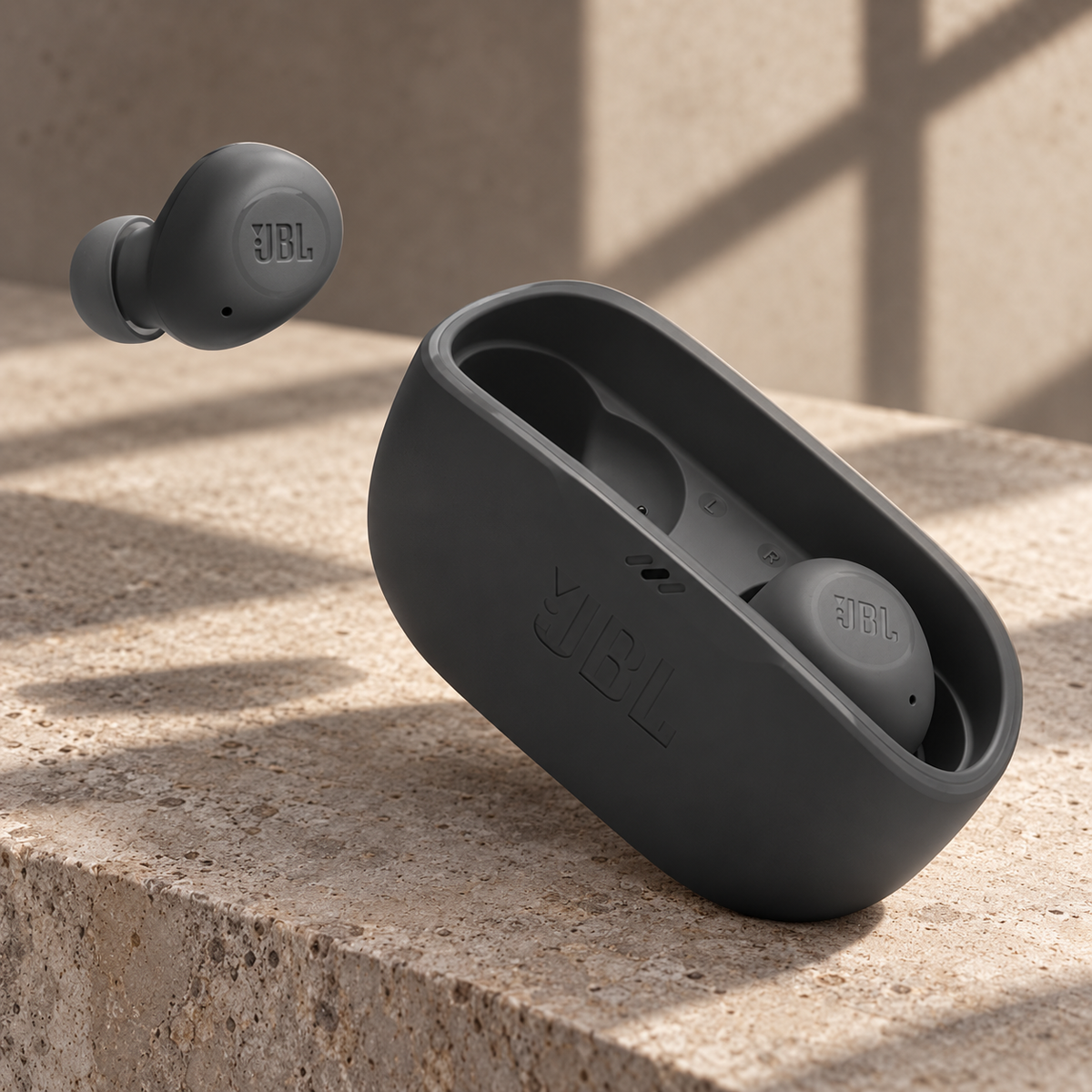 JBL WAVE BUDS TRUE — GREY Studio editorial