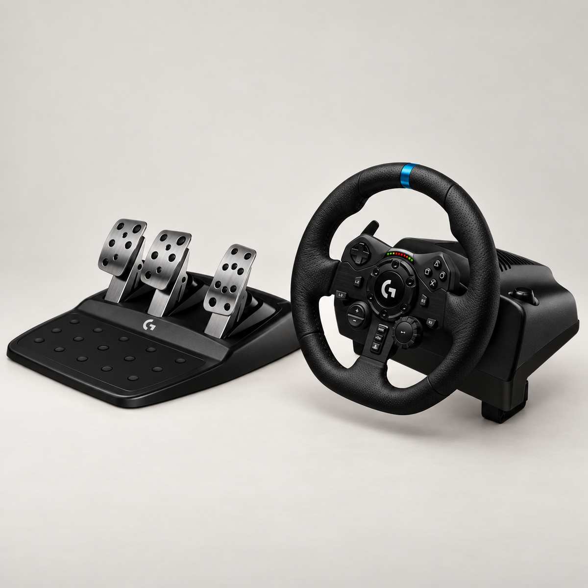 LOGITECH G923 RACING WHEL — GREY Studio catalog