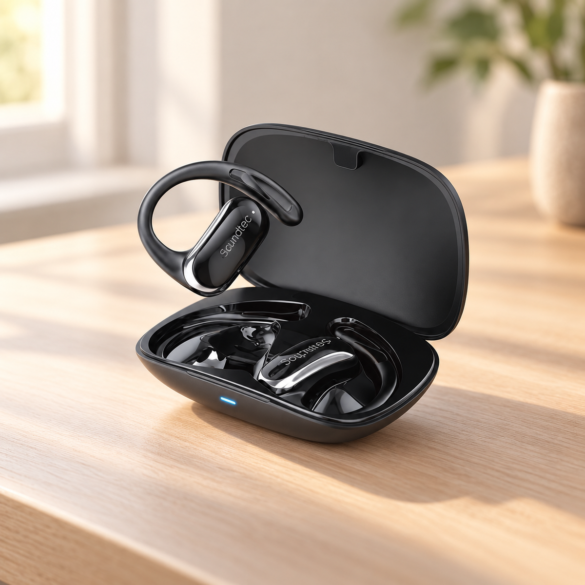 PORODO AIR BEAT EARBUDS 9 — GREY Studio lifestyle