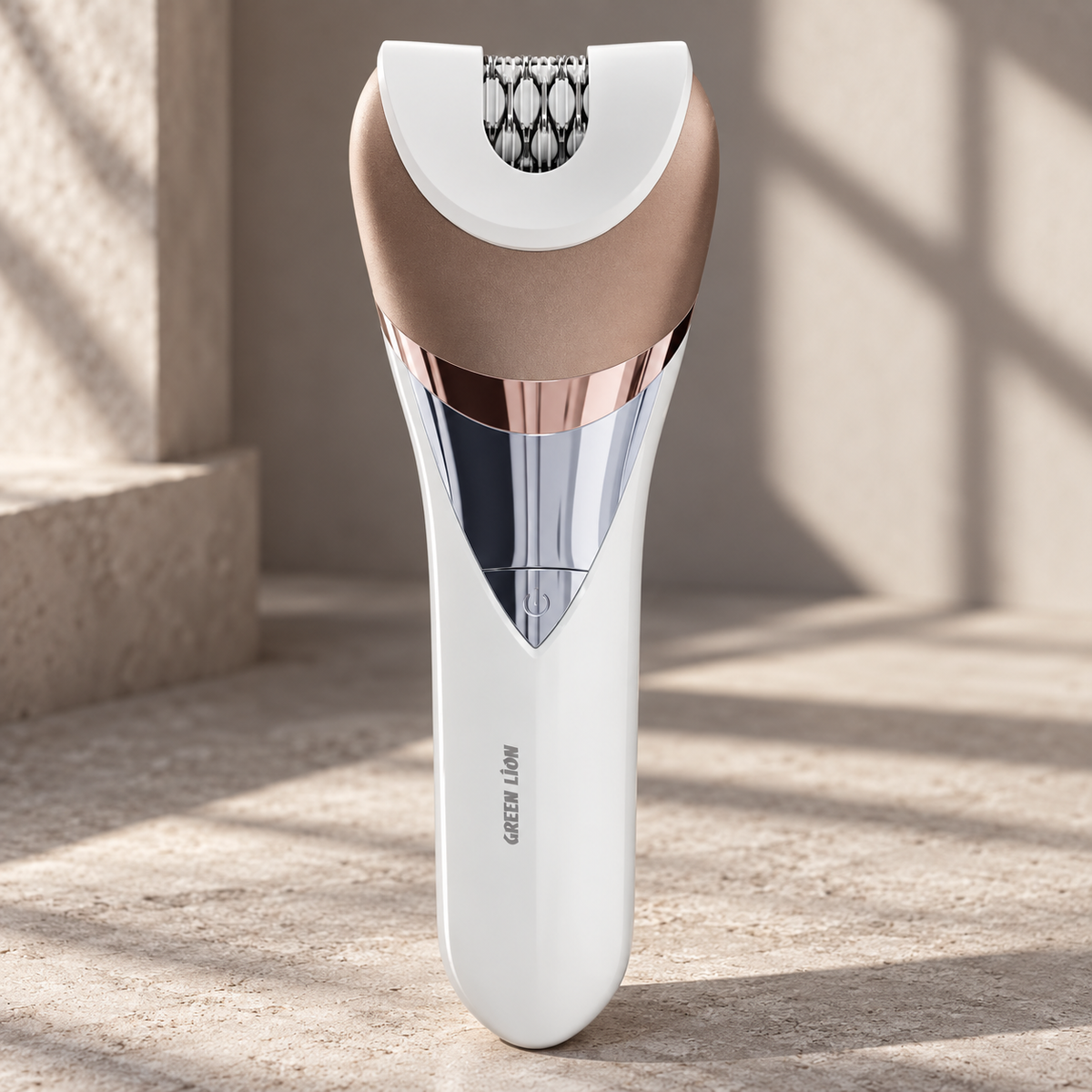 Green Lion 5 in 1 Cordless Epilator Kit - White — GREY Studio editorial