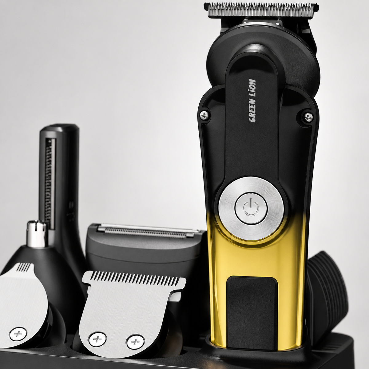 Green Lion 6 in 1 Trim Pro Grooming Kit - Black — GREY Studio detail