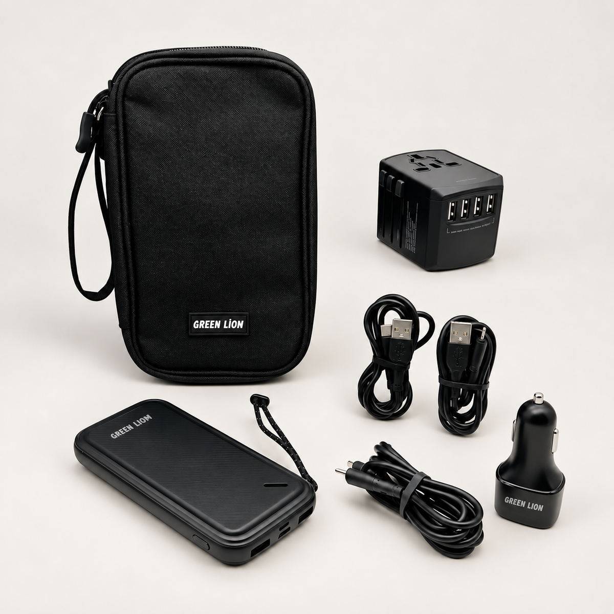 Green Lion 6 In 1 Universal Travel Bag — GREY Studio catalog