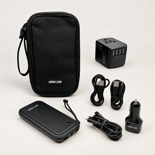 Green Lion 6 In 1 Universal Travel Bag — GREY Studio catalog