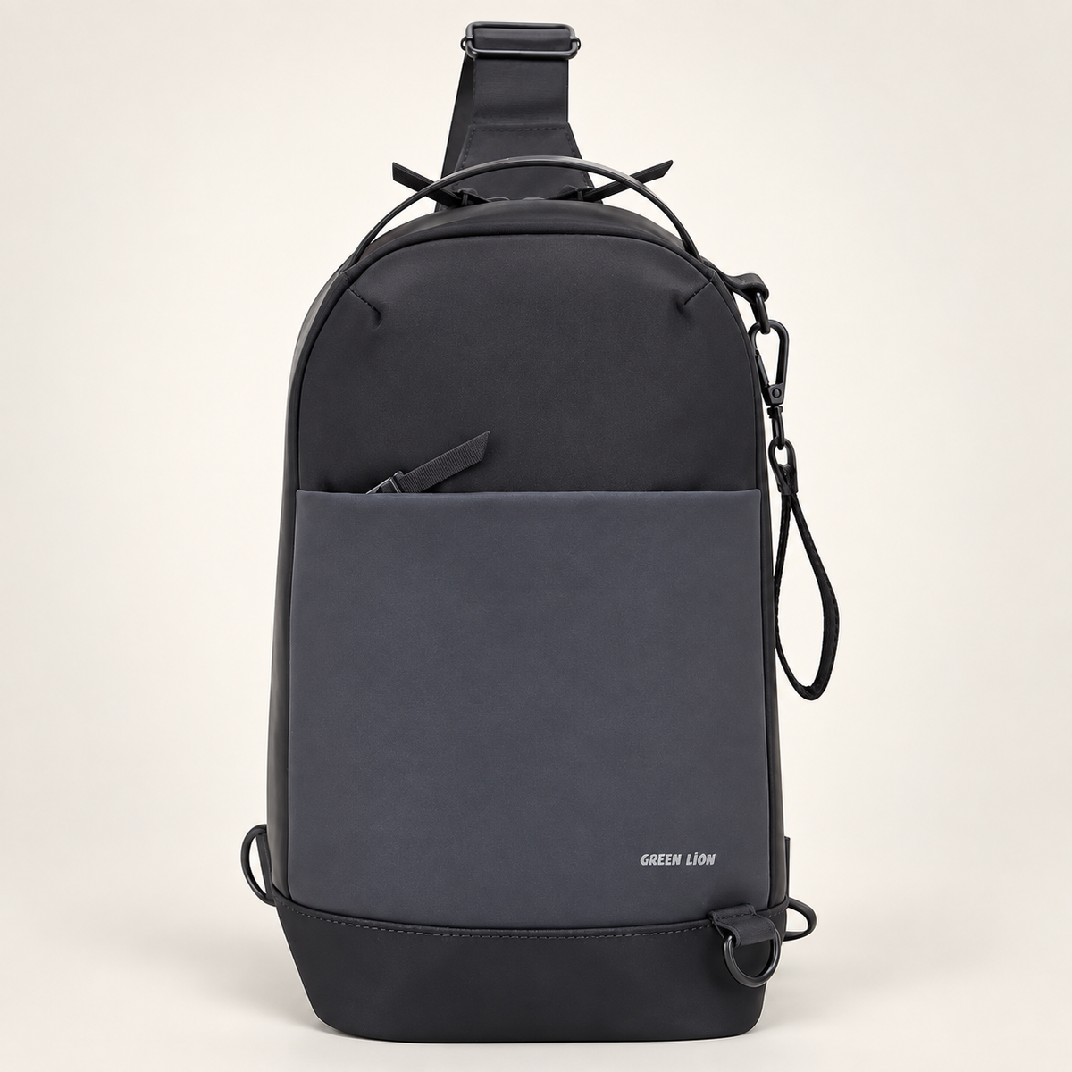 Green Lion Napol Bag - Black — GREY Studio catalog