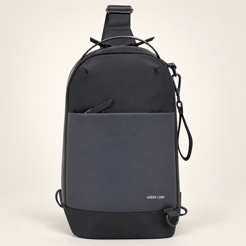 Green Lion Napol Bag - Black — GREY Studio catalog