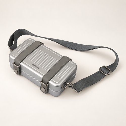 Green Lion Valancia Carry Bag - Silver — GREY Studio catalog