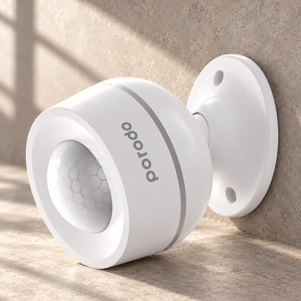 Porodo Lifestyle Smart Motion Sensor With Humidity & Temperature Sensors — GREY Studio editorial